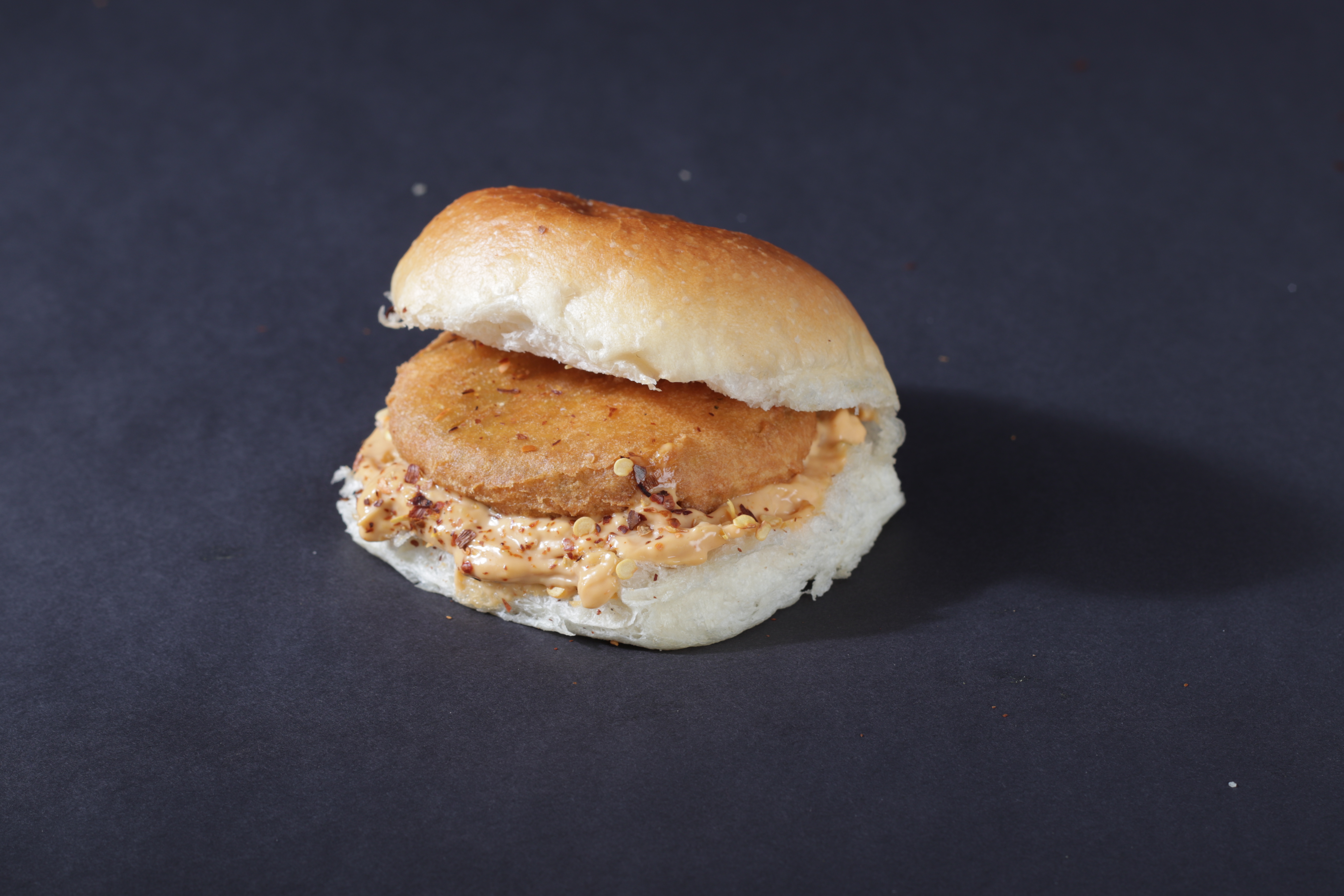 Cheesy Jalapeno Vada Pav